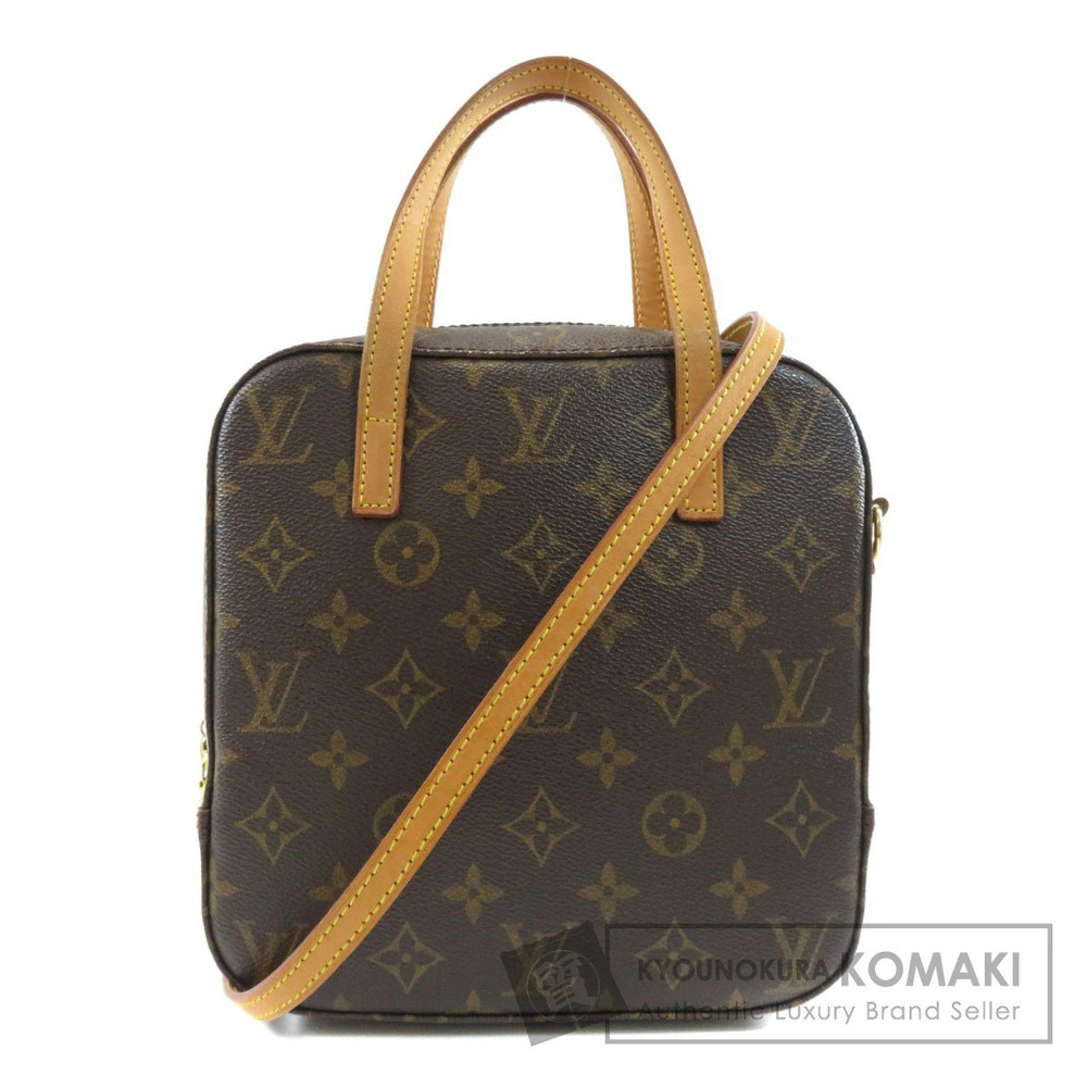 Louis Vuitton Spontini Monogram Handbag Canvas